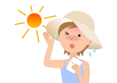 夏を甘く見ていると危険です